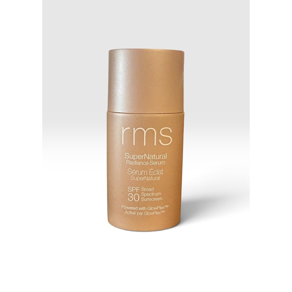 rms SuperNatural Radiance Serum Foundation Medium Aura SPF 30 30mL / 1oz NWOB